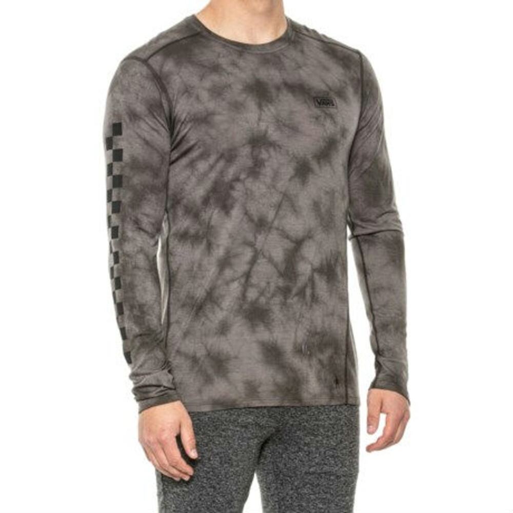 Smartwool Van's Classic Baselayer Mens Small Black Marble